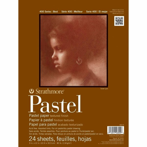 Strathmore 80# -PASTEL PAPER PAD 403900